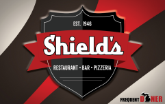Shield's frequent diner loyalty card